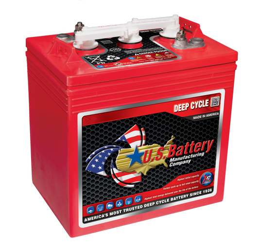 US Battery US 2200 XC2 6V 232Ah flooded deep-cycle golf cart battery