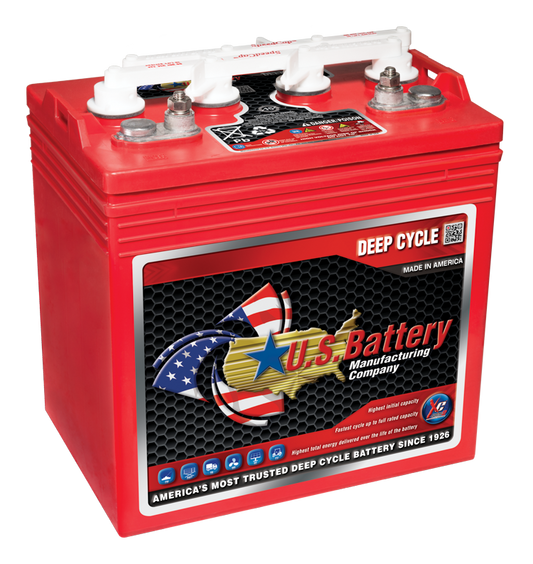 US Battery US 8VGC XC2 8V 170Ah flooded deep-cycle golf cart battery