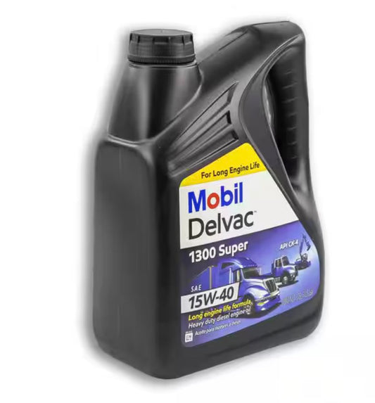Mobile Delvac Synthetic Blend 15W-40 1 Gallon