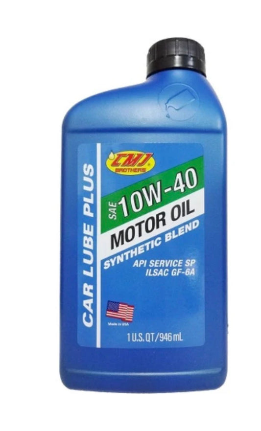10w-40 Synthetic Blend Oil 1 Quart