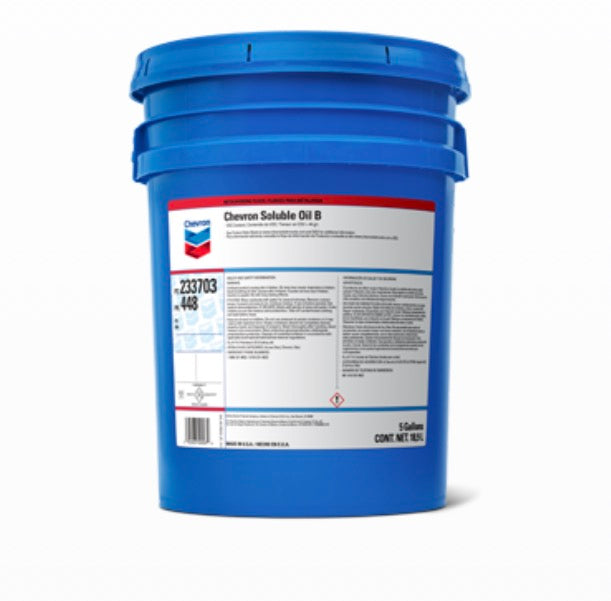 Chevron Soluble Oil B 5 gallon Pail