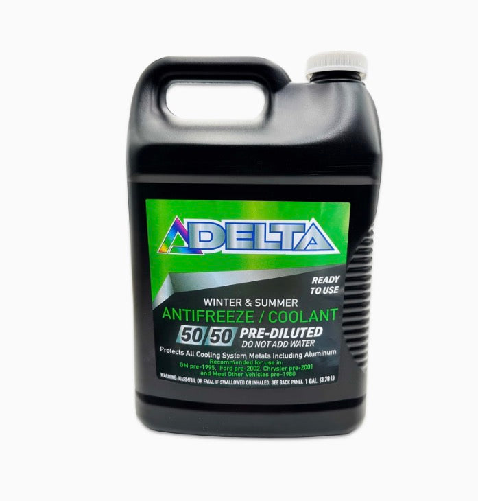 Green 50/50 Premix Coolant 1 Gallon