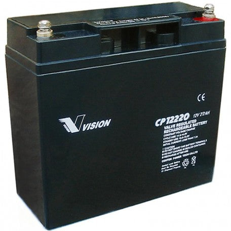 Vision SCP12220-NB — Group SLA 22Ah Battery