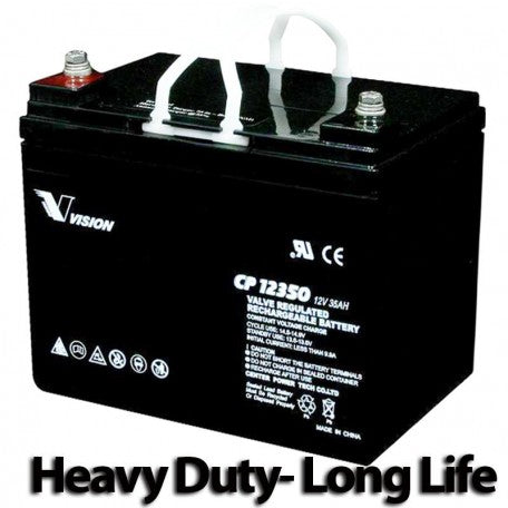 Vision SCP12350-M6 — Group U1 35Ah Battery