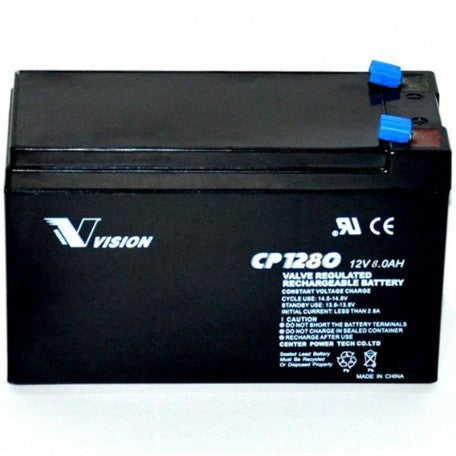 Vision SCP1280-F2 — Group SLA 8Ah Battery